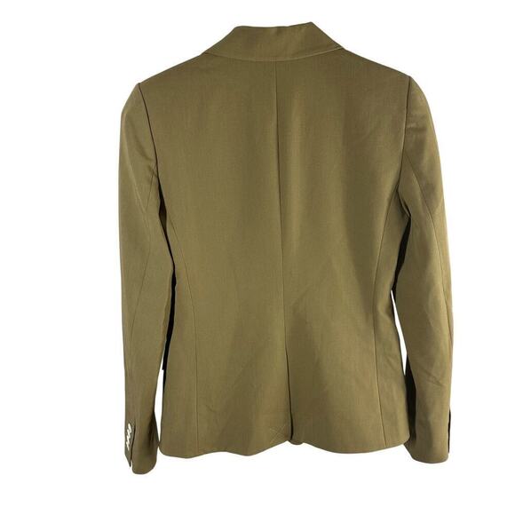 Derek Lam 10 Crosby One Button Blazer Embroidered Coat Size 4 - Picture 2 of 9